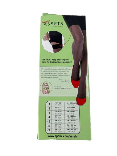Mujeres Love You Assets de Sara Blakely, piernas de repuesto ultra transparentes tamaño inferior - Imagen 2 de 10