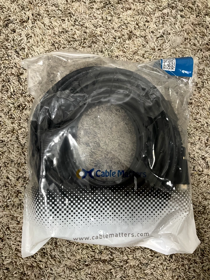 Cable Matters DVI to DVI Cable with Ferrites (DVI Dual Link Cable, DVI D Cable) - Image 2 of 4