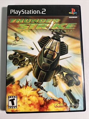Thunder Strike  (PlayStation 2) Cib Complete Ps2 Mint Disc