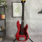 4 String Vintage Relic Precision Electric Bass Guitar Chrome Hardware Fast Ship