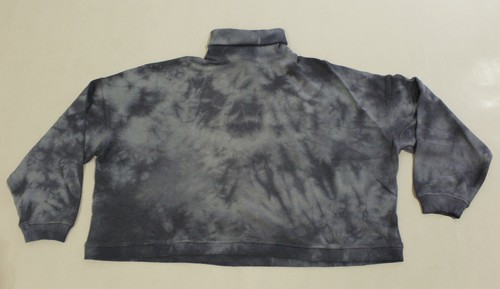 Long Sleeve Tie Dye Turtleneck Top 