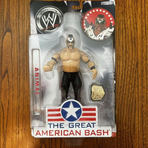 2005 Jakks Pacific WWE The Great American Bash Road Warrior Animal Wrestling Fig
