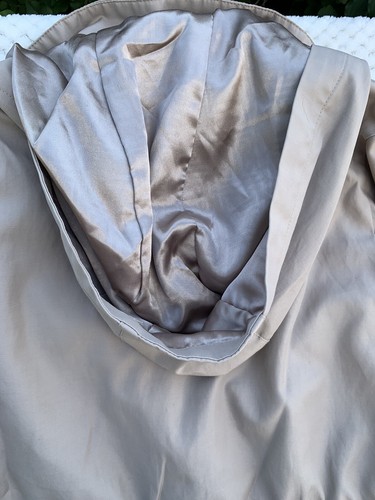 Ivanka Trump Tan/beige hooded rain coat, size XS - Picture 4 of 8