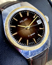 Vintage Poljot Automatic Fabulous Soviet Men's WristWatch Collectible Serviced