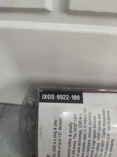 IXOS 1m SuperSpeed USB Extension Cable A to A - Male to Female unopened box - Picture 3 of 3