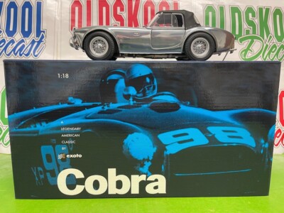 1962 EXOTO AC COBRA 260 EXOTO SOFT TOP #RLG18122 1:18