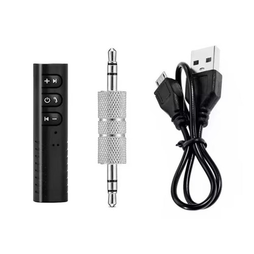 Bluetooth Wireless Receiver Transmitter Adapter For Car 3.5mm O5E4 Aux Jack J2Q1