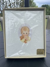 Vintage Hallmark Baby Book Memory Album Embossed Pages ALB 270-1 w/Box