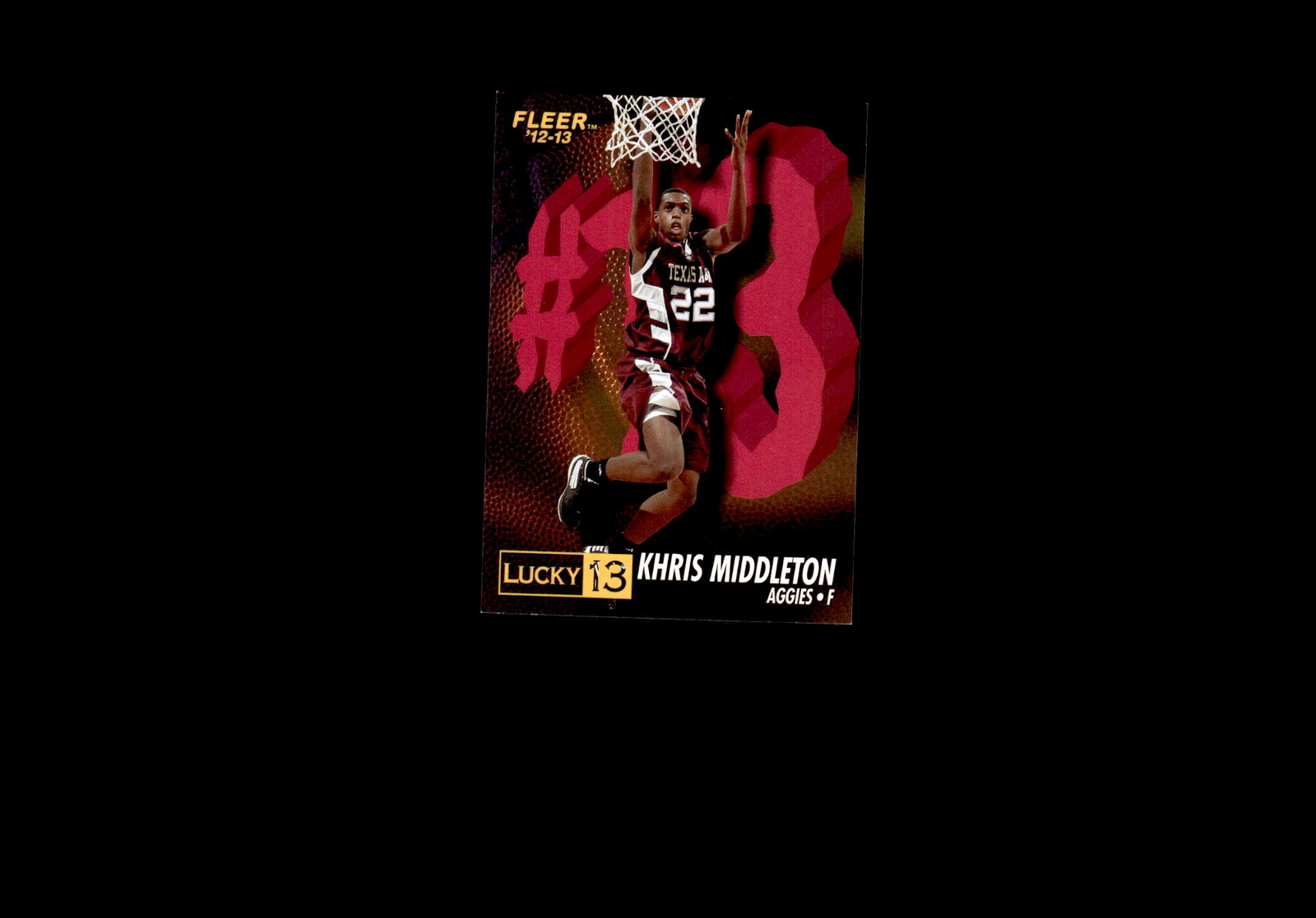 2012-13 Fleer Retro #9 Khris Middleton 96-97 Lucky 13