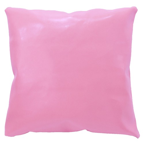 pe231a Pink Faux Leather Classic Pattern Cushion Cover/Pillow Case Custom Size - Afbeelding 1 van 6