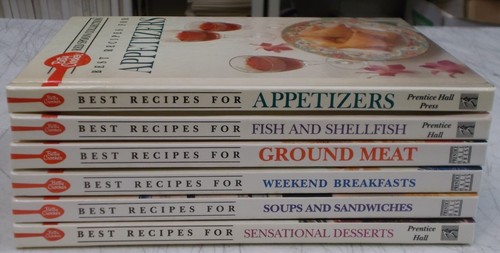 Lot of 6 Betty Crocker Red Spoon Collection, Appetizers + others, HC/VGC - Picture 3 of 12