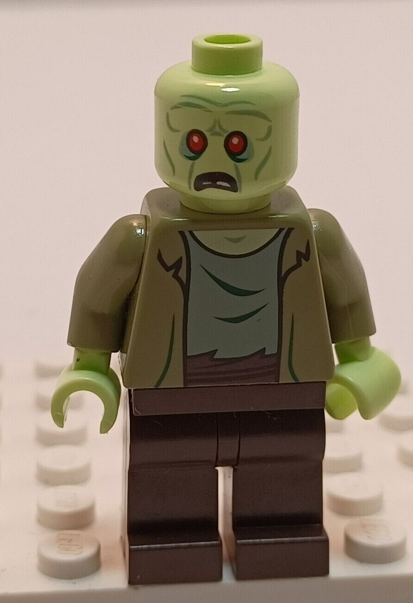 LEGO- Zombie Zeke SCD009 (100% Authentic Lego Figure) | eBay