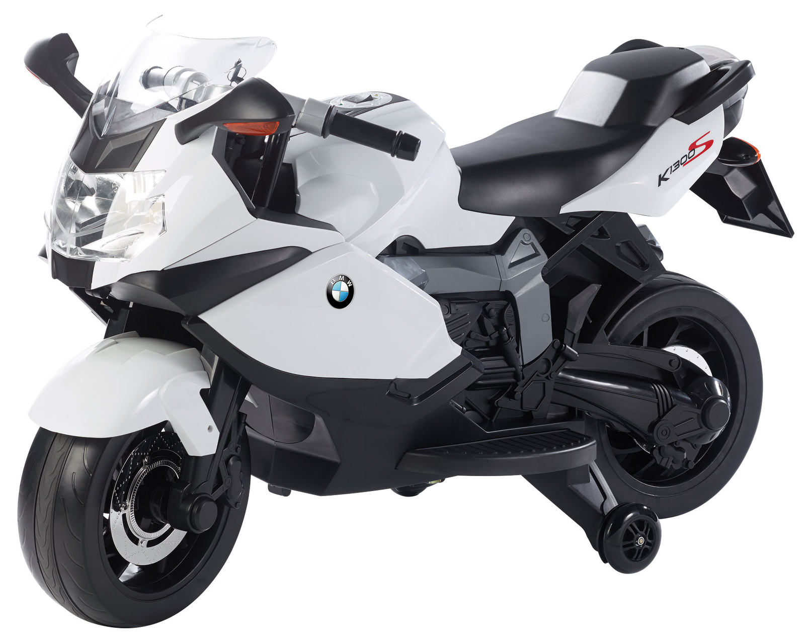 Moto électrique enfant BMW K1300 S rouge Playtastic à batterie 12V