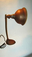 Vintage Northern Electric CO. Gooseneck Desk Table Industrial Lamp Art Deco