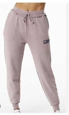 ALPHALETE WOMEN'S Terry Oversized Jogger- Rose Quartz ,size Medium