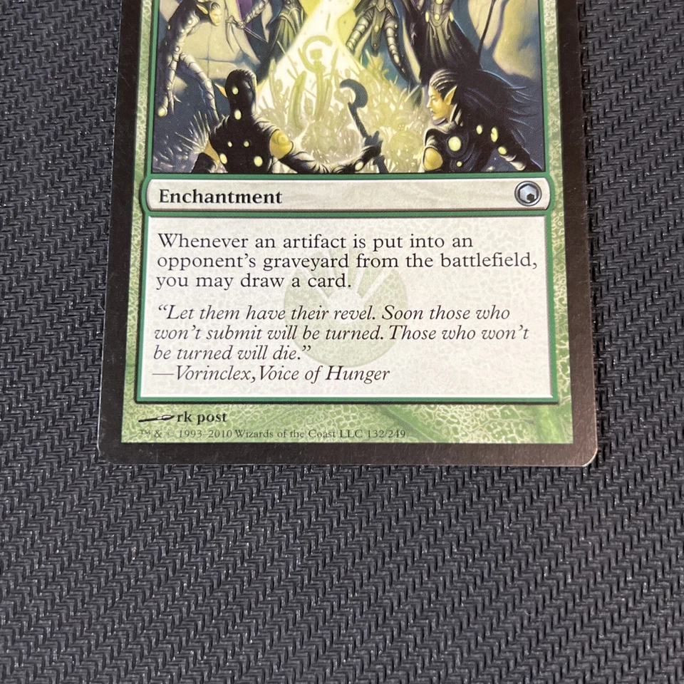 Viridian Revel Magic The Gathering Mtg Scars of Mirrodin Card - Image 3 of 4