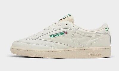 Size 7.5 - Reebok C 85 TV Chalk Glen Green for sale online | eBay