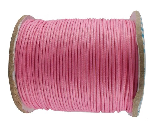 Jewelry Making Cord Waxed Cotton String 1.5 mm 1 Roll Beading DIY Craft Projects - Picture 31 of 37
