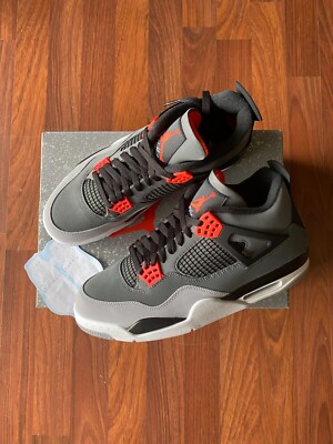 Air Jordan 4 Retro Infrared Size 11M DH6927-061 - Fast Shipping