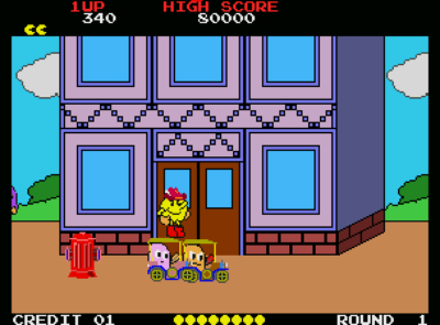 HuCard PAC-LAND Pour NEC PC Engine / CoreGrafx - Bon état