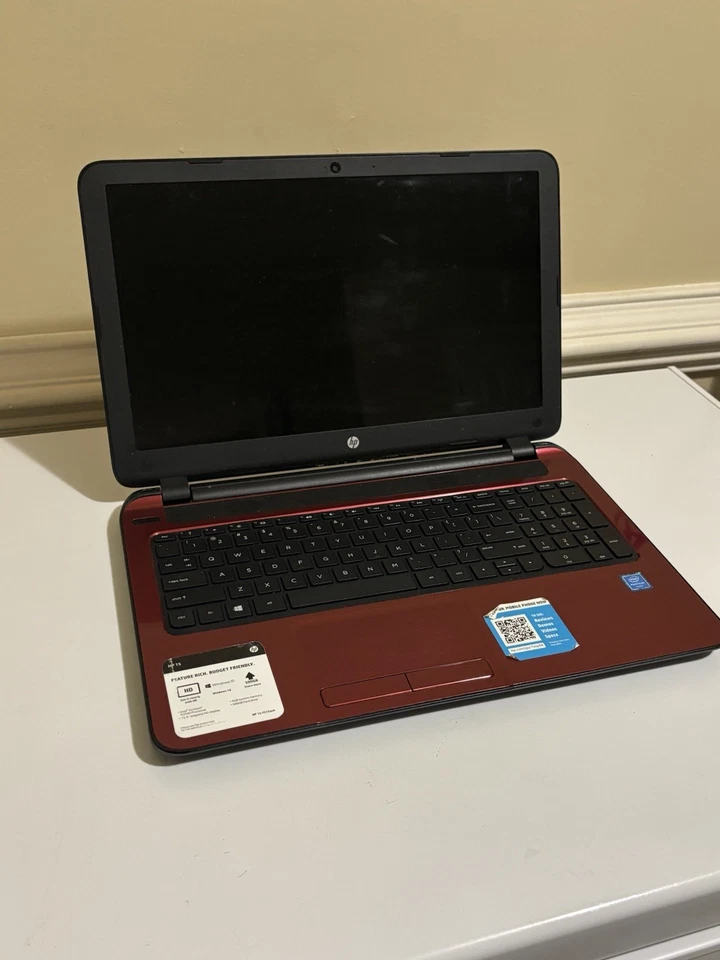 HP 15 Windows 10 15.6'' (500GB SSD Intel Pentium Red N3540 4GB RAM) - Image 4 of 4