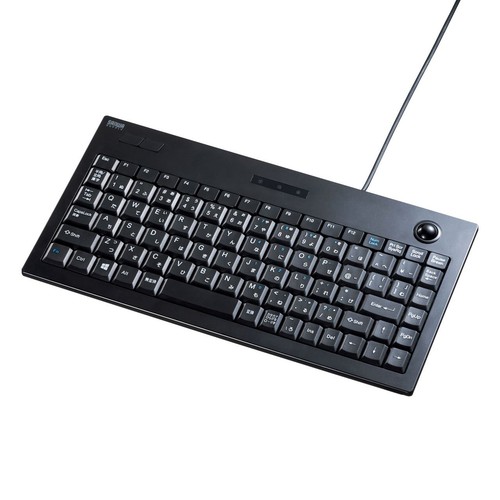 Sanwa Supply Trackball Keyboard SKB-TR03BK - 第 1/9 張圖片