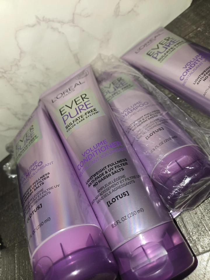 Loreal Shampoo And Conditioner (Lotus) 3 Sets Of Shampoo And Conditioner - Image 4 of 4