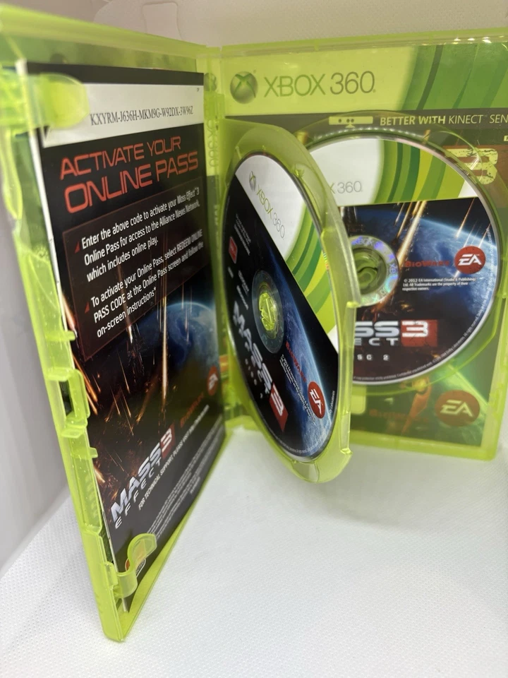 Mass Effect 3 Microsoft Xbox 360 Game PAL Free Postage * Damaged Case - Image 3 of 4