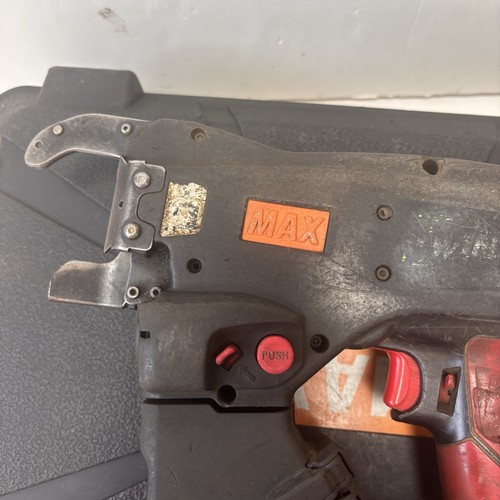 MAX RB440T Rebar Tier Rebar tying machine "5Ah" Battery x 2 Charger RB-440T-B2C - Picture 4 of 17