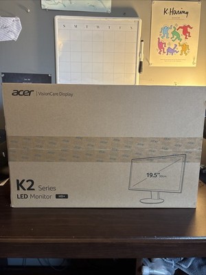 Acer K202Q Essential 19.5'' Monitor LCD 75Hz 1600x900 6ms 100x100 New