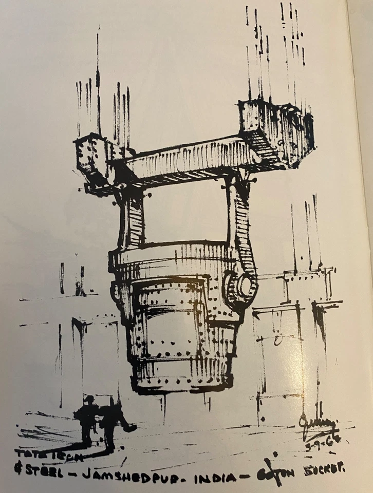 A. QUINCY JONES, TRAVEL SKETCHES & DRAWINGS Essay by Ruth Weisberg 1980 - Image 3 of 4