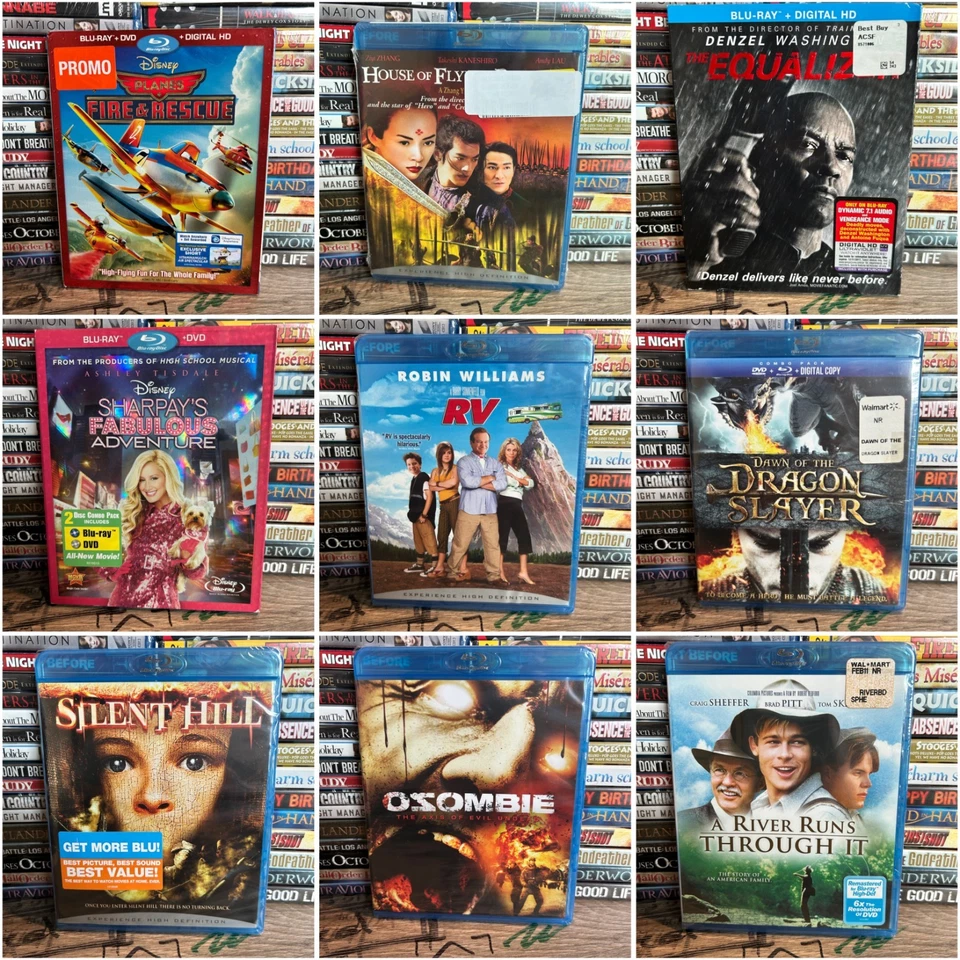 CHEAP Blu-Ray Movie Lot, New/Used, Action, Comedy, Horror, Classics & MORE! - C - Image 2 of 4