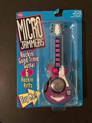 MICRO JAMMERS Rockin  Good Time GUITAR 1994 Cap Toys NEW/sealed/unopened Vintage