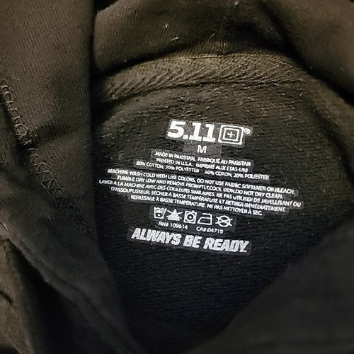 511 Tactical "The Terminal List" Sudadera con Capucha Para Hombre Talla M Negro Pullover Suéter TV - Imagen 3 de 7