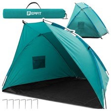 Epifit Strandzelt 220x115x115cm Leichtes Campingzelt Sonnenschutz Strandmuschel