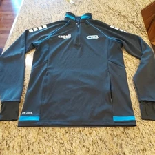 Capelli SPORT 1/4 Zip Pullover RUSH Training Size Youth XL (18/20) Black 