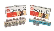 GE General Electric Flash Bulbs M3 Lot Of 17 W/ Box Vintage One Partial