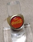 Coca-Cola Metal Ring Unique Vintage  Gumball Advertisement  Retro Coke