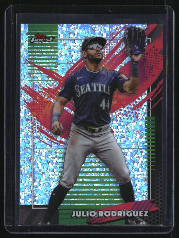 2026 Topps Finest Mini-Diamond #219 Julio Rodríguez 2026 Topps Finest Mini-Diamond #219 Julio Rodríguez