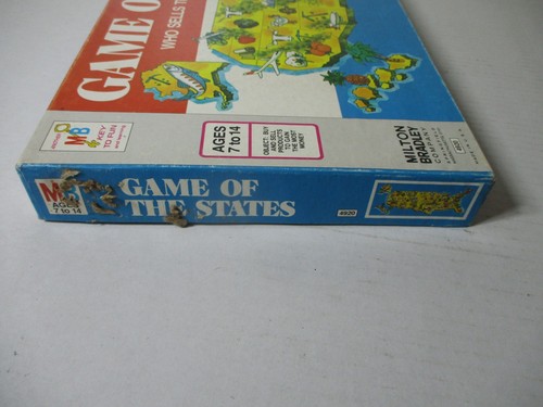 GAME OF THE STATES MB MILTON BRADLEY 4920 1975 VINTAGE BOARD GAME COMPLETE - Picture 11 of 12