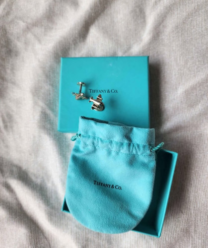 Tiffany airplane cufflinks sterling silver