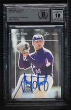 BAS 2007 Just Minors Just Rookies Jake Arrieta #JR-04 BGS Authentic Auto ow6