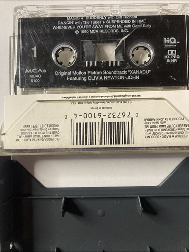 Xanadu Original Motion Picture Sountrack (Kassette 1980) OOP RAR - Bild 3 von 4