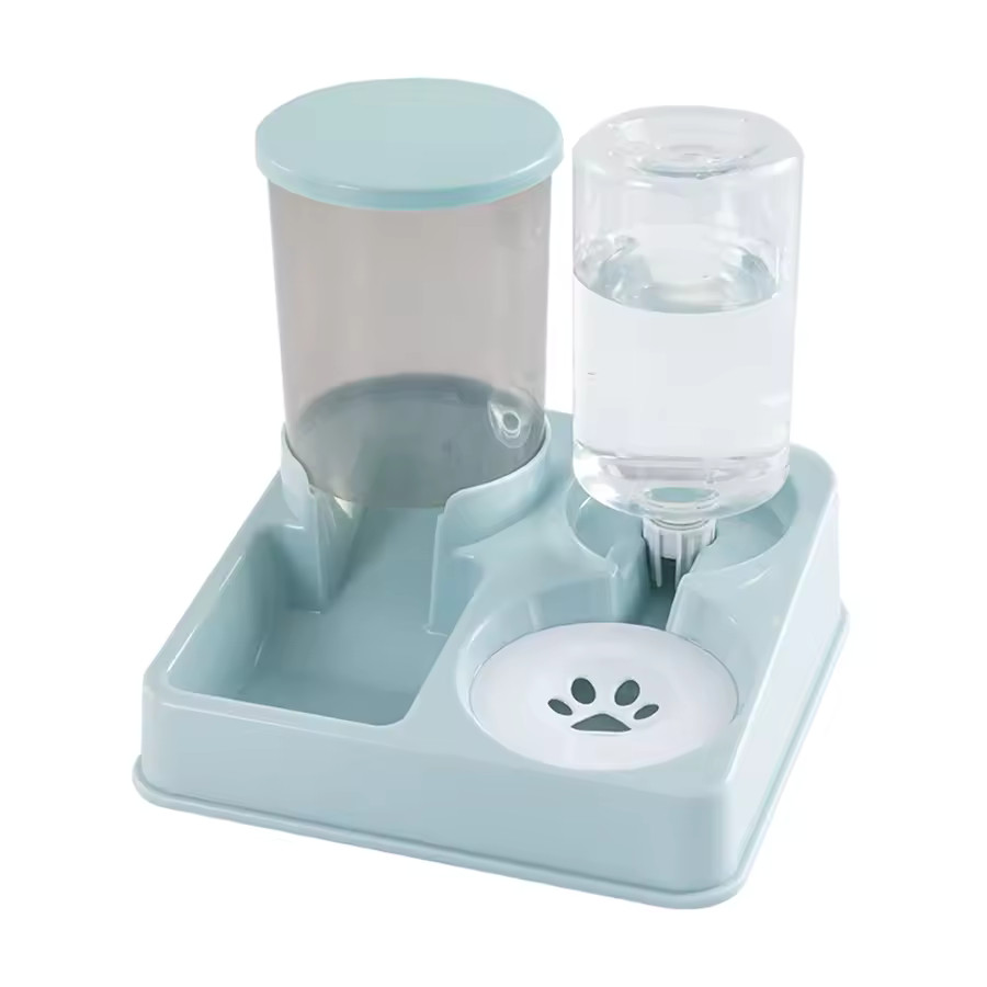 Tilted Gravity Pet Food and Water Bowl for Cats & Small Dogs