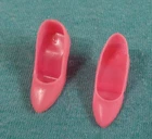 Vintage Barbie Clothes - Vintage Barbie Pink Japan Shoes