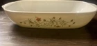 Original PYREX England Spring Garden Rectangular Casserole Dish VTG MCM *See Des