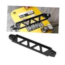 AICEL Car Battery Hold Down Bracket, Aluminum Alloy Vehicle Tiedown Black