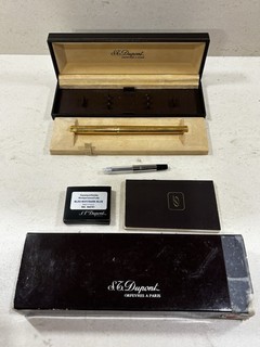 St Dupont Stylo Plume En Or 18k
