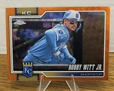 2026 Topps Chrome Logofractor - Bobby Witt Jr. #12 Image Variation /25 Royals