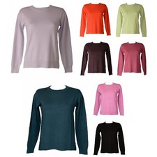 RAGNO women's round neck long sleeve regular fit sweater fin.12 four seasons win